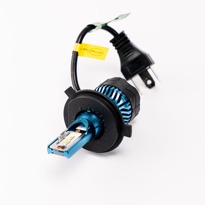 Faros LED H4 para Automóvil – Bombillas LED Súper Brillantes para Coche H1 H3 H7 H11 9005 9006 HB3 HB4 12000LM 12V Lámparas con Diodos